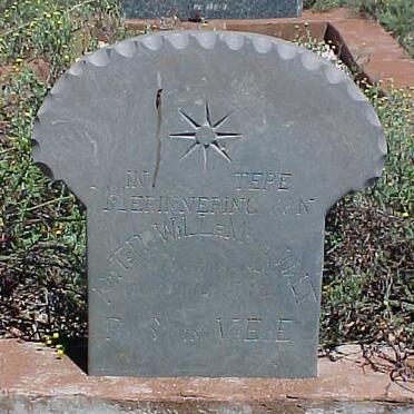 WALT Pieter Willem, van der 1940-1941