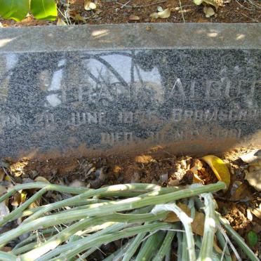 ALBUTT Frank 1876-1961