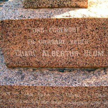BLOM Charl Albertus 1894-1959