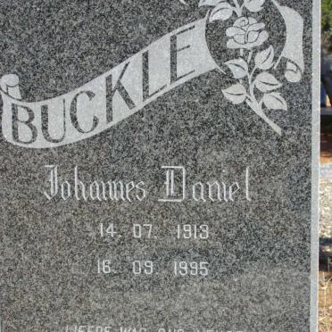 BUCKLE Johannes Daniel 1913-1995