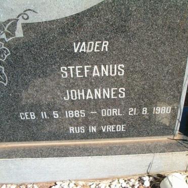 BERGH Stefanus Johannes 1885-1980
