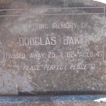 BAKER Douglas -1962