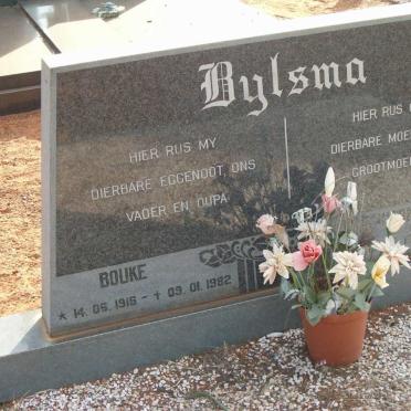BYLSMA Bourke 1916-1982 &amp; Cornelia Johanna VAN WYK 1918-1963