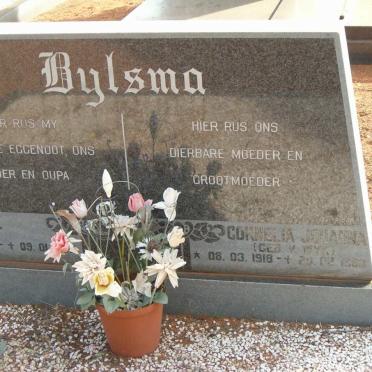BYLSMA Bourke 1916-1982 &amp; Cornelia Johanna VAN WYK 1918-1963 