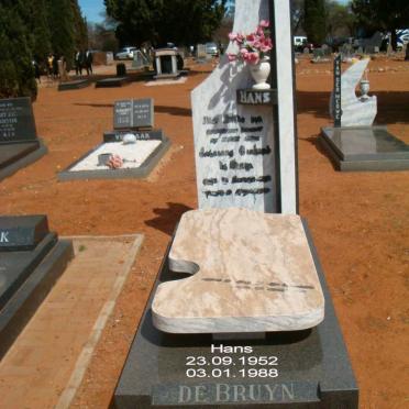 BRUYN Johannes ?, de 1952-1988