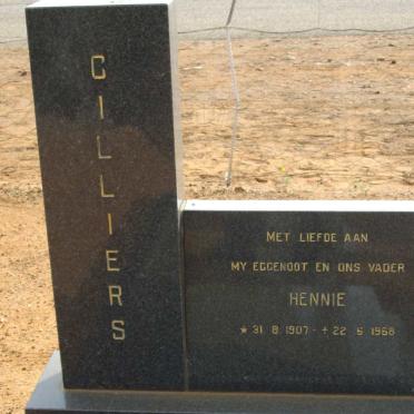 CILLIERS Hennie 1907-1968