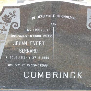 COMBRINCK Johan Evert Bernard 1912-1980