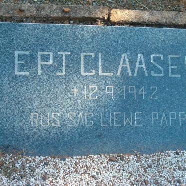 CLAASEN E.P.J. -1942