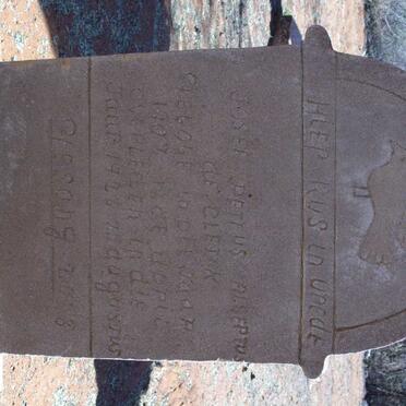 CLERK Josef Petrus Albertus, de 1902-1928