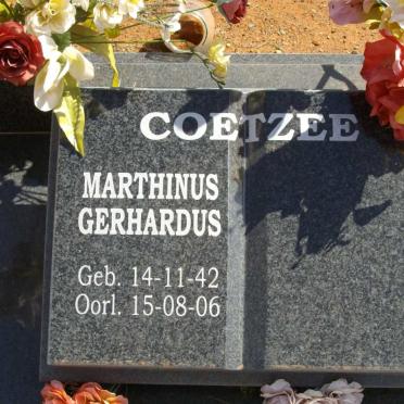 COETZEE Marthinus Gerhardus 1942-2006