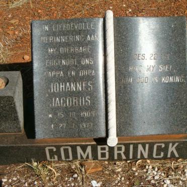 COMBRINCK Johannes Jacobus 1905-1977
