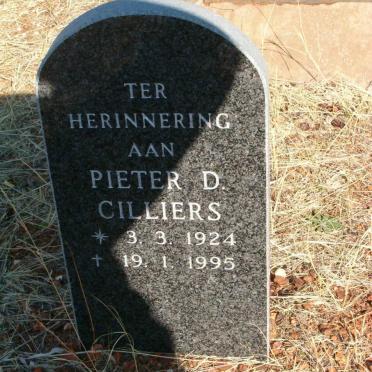 CILLIERS Pieter D. 1924-1995