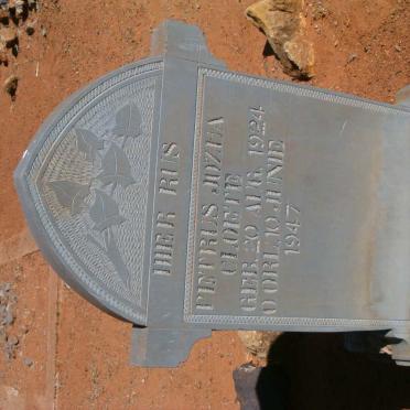 CLOETE Petrus Jozua 1924-1947