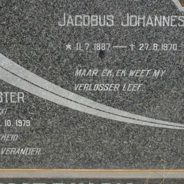 COMBRINCK Jacobus Johannes 1887-1970 &amp; Susanna Hester LE ROUX 1894-1979 