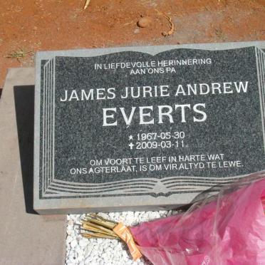 EVERTS James Jurie Andrew 1967-2009