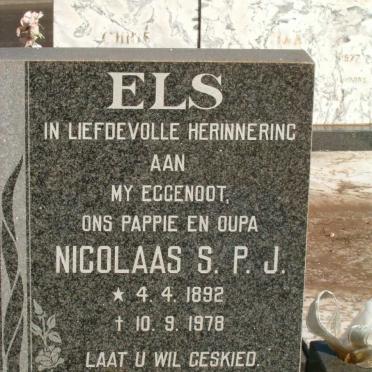ELS Nicolas S.P.J. 1892-1978