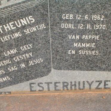 ESTERHUYZEN Theunis 1962-1970