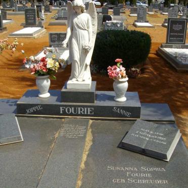 FOURIE Joppie &amp; Susanna Sophia SCHREUDER -1998 