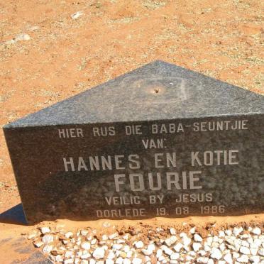 FOURIE Baba -1986