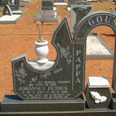 GOUS Johannes Petrus 1939-1990
