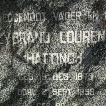 HATTINGH Zybrand Lourens 1879-1958