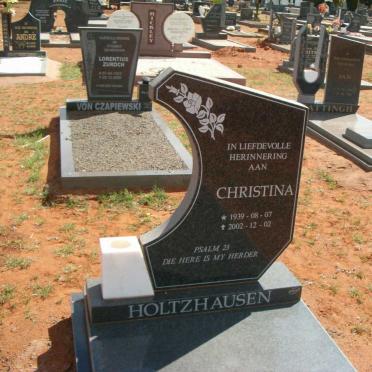 HOLTZHAUSEN Christina 1939-2002