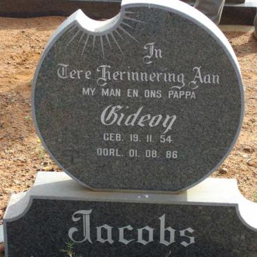 JACOBS Gideon 1954-1986