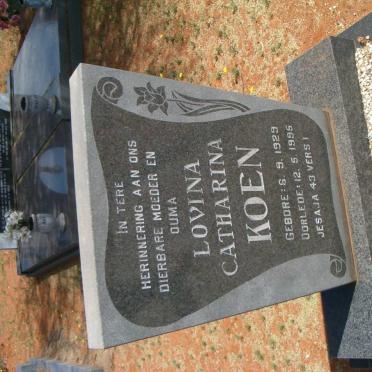 KOEN Lovina Catharina 1929-1995