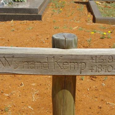 KEMP Wynand 1912-1990