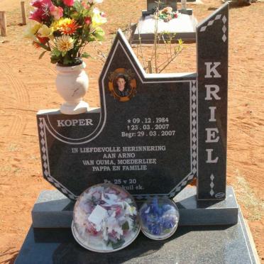 KRIEL Arno 1984-2007