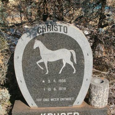 KRUGER Christo 1958-1979