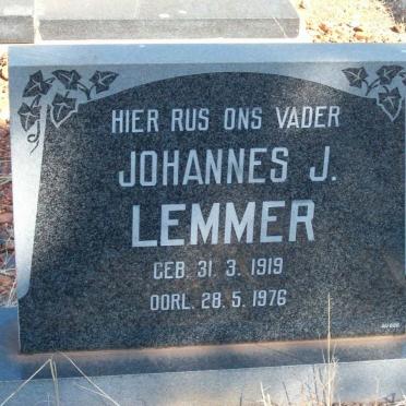 LEMMER Johannes J. 1919-1976