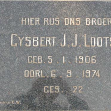 LOOTS Gysbert J.J. 1906-1974