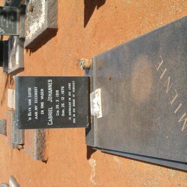 MIENIE Gabriel Johannes 1919-1976