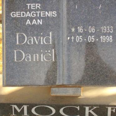 MOCKE David Daniël 1933-1998