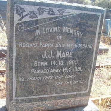 MARE J.J. 1909-1951