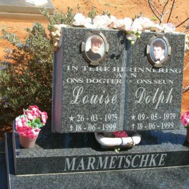 MARMETSCHKE Louise 1975-1999 :: MARMETSCHKE Dolph 1979-1999