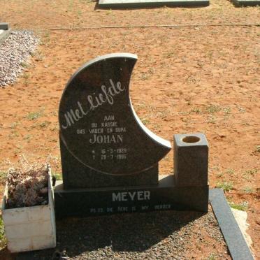 MEYER Johan 1929-1996