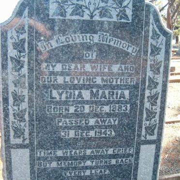 MARKRAM Lydia Maria 1883-1943