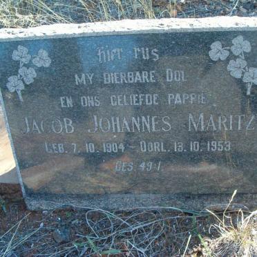 MARITZ Jacob Johannes 1904-1953