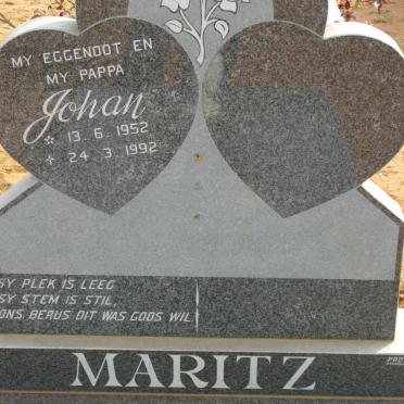 MARITZ Johan 1952-1992