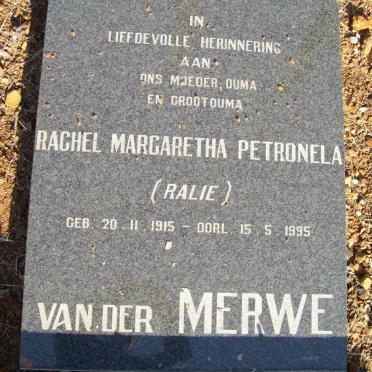 MERWE van der Vanne