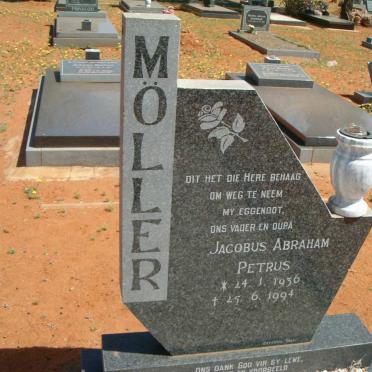 MÖLLER Jacobus Abraham Petrus 1956-1994