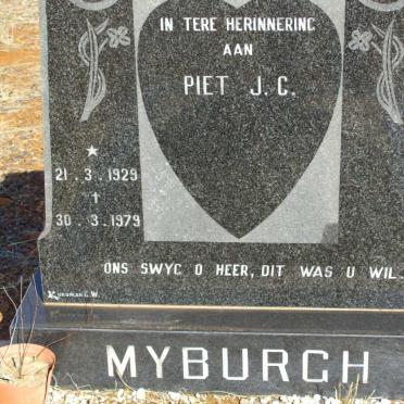 MYBURGH Piet J.C. 1929-1979