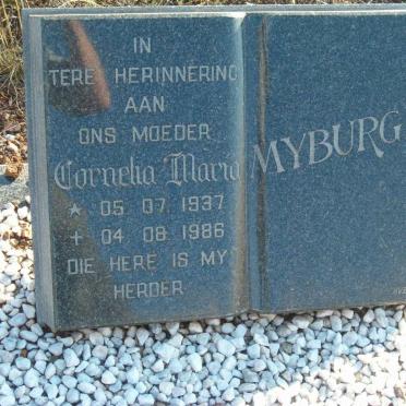 MYBURGH Cornelia Maria 1937-1986
