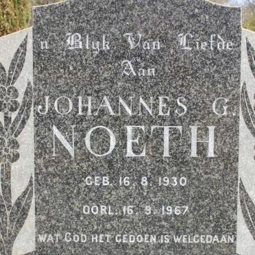 NOETH Johannes G. 1930-1967