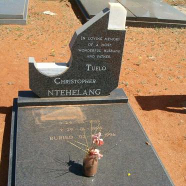 NTEHELANG Tuelo Christopher 1963-1996