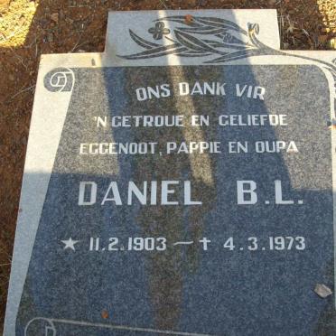 NEL Daniel B.L. 1903-1973.