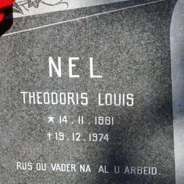 NEL Theodoris Louis 1881-1974