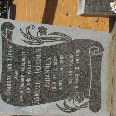 NIEMAND Samuel Jacobus Johannes 1936-1987